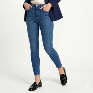 L’AGENCE Marguerite High Rise Skinny Jeans Dark Wash Stretch Denim - Size 27